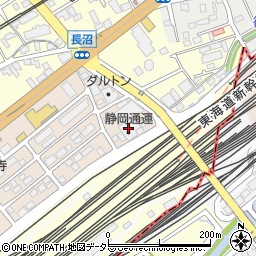 静岡県静岡市葵区長沼南11-20周辺の地図