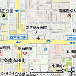 でんきの大京チェーン本店周辺の地図