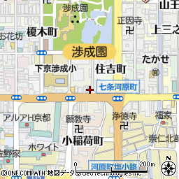 京都府京都市下京区材木町474周辺の地図