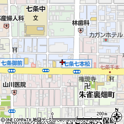 京都府京都市下京区西七条北東野町120周辺の地図