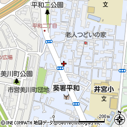 カレーハウスＣｏＣｏ壱番屋静岡平和店周辺の地図