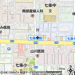 京都府京都市下京区西七条北東野町8周辺の地図