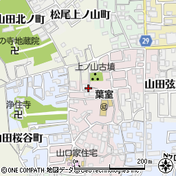 京都府京都市西京区山田葉室町周辺の地図