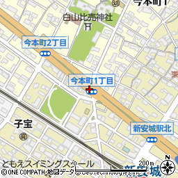 今本町１周辺の地図