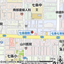 京都府京都市下京区西七条北東野町18周辺の地図