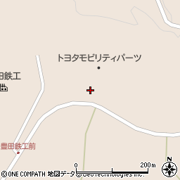 愛知県岡崎市中伊西町仮起道周辺の地図