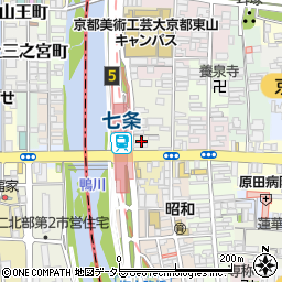 京都府京都市東山区下堀詰町238周辺の地図