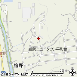 大阪府豊能郡能勢町宿野433周辺の地図