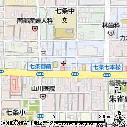 京都府京都市下京区西七条北東野町23-3周辺の地図