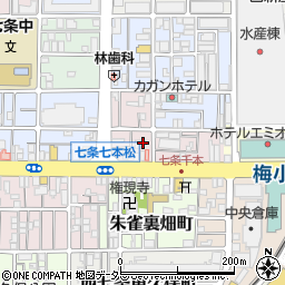 中辻商店工場周辺の地図
