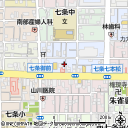 京都府京都市下京区西七条北東野町23-4周辺の地図