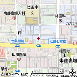 京都府京都市下京区西七条北東野町30周辺の地図