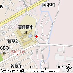 滋賀県草津市岡本町1107-1周辺の地図