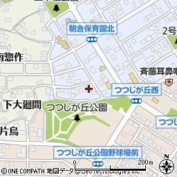 愛知県知多市朝倉町69周辺の地図