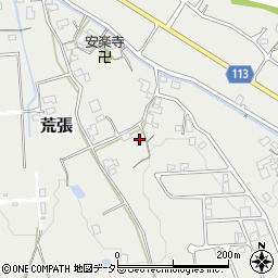 滋賀県栗東市荒張1106周辺の地図