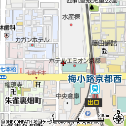 京都府京都市下京区朱雀堂ノ口町周辺の地図