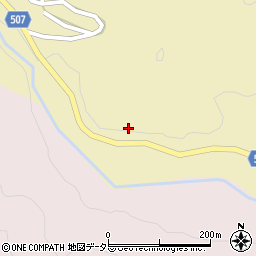 兵庫県猪名川町（川辺郡）西畑（堀切）周辺の地図