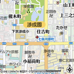 京都府京都市下京区材木町472周辺の地図