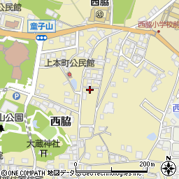 兵庫県西脇市西脇673周辺の地図