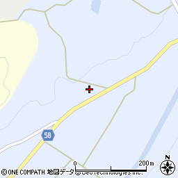 広島県庄原市比和町三河内2953周辺の地図