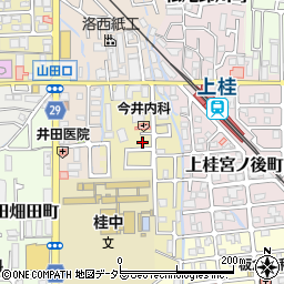 京都府京都市西京区上桂森上町11-15周辺の地図