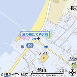 南房総 やまと寿司 館山本店周辺の地図