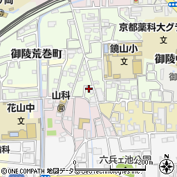 横田荘周辺の地図