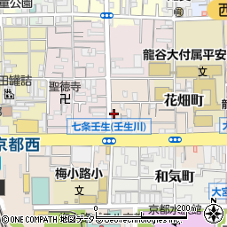 京都府京都市下京区西酢屋町周辺の地図