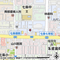 京都府京都市下京区西七条北東野町34周辺の地図