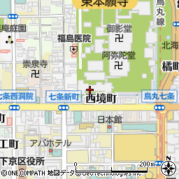 〒600-8308 京都府京都市下京区新シ町の地図
