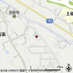 滋賀県栗東市荒張1101周辺の地図