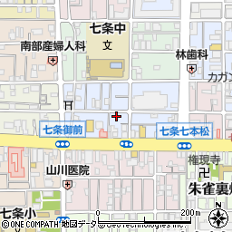 京都府京都市下京区西七条北東野町35周辺の地図