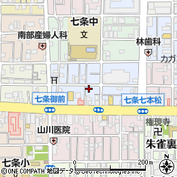 京都府京都市下京区西七条北東野町36周辺の地図
