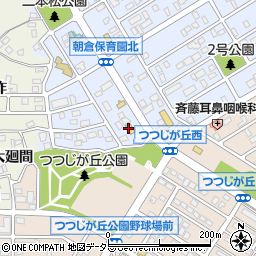 愛知県知多市朝倉町110周辺の地図