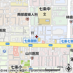 京都府京都市下京区西七条北東野町41周辺の地図