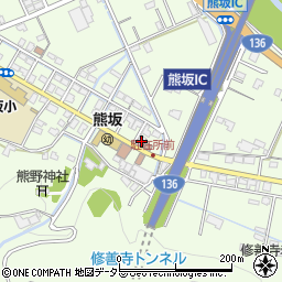 静岡県伊豆市熊坂415周辺の地図