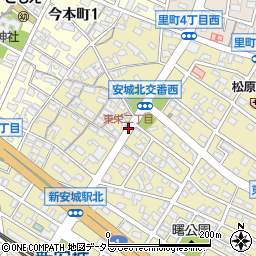 東栄二丁目周辺の地図