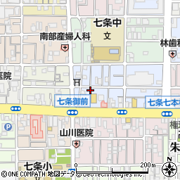 京都府京都市下京区西七条北東野町40周辺の地図