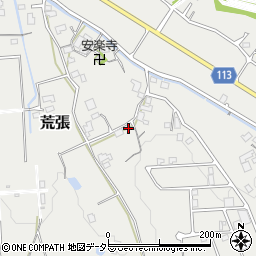 滋賀県栗東市荒張1105周辺の地図