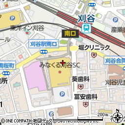 株式会社ツルタ楽器　みなくる刈谷センター周辺の地図