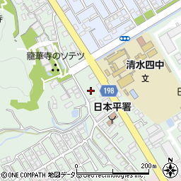 静岡県静岡市清水区村松696周辺の地図