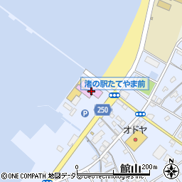 館山市役所経済観光部　商工観光課・定住促進係周辺の地図