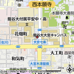 京都府京都市下京区御器屋町45周辺の地図