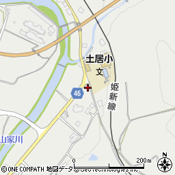 岡山県美作市土居171周辺の地図