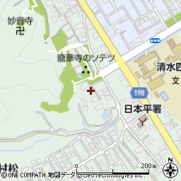 静岡県静岡市清水区村松2083周辺の地図