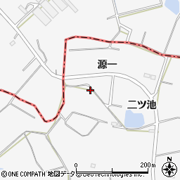 愛知県知多郡東浦町森岡二ツ池12周辺の地図