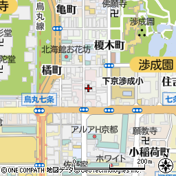 株式会社信和工務店京都営業所周辺の地図