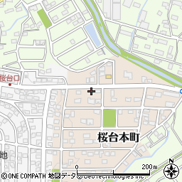 三重県四日市市桜台本町45周辺の地図