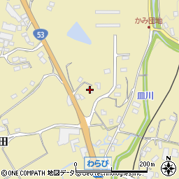 岡山県久米郡美咲町原田1360-2周辺の地図