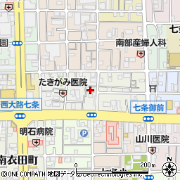 安阿弥寺周辺の地図